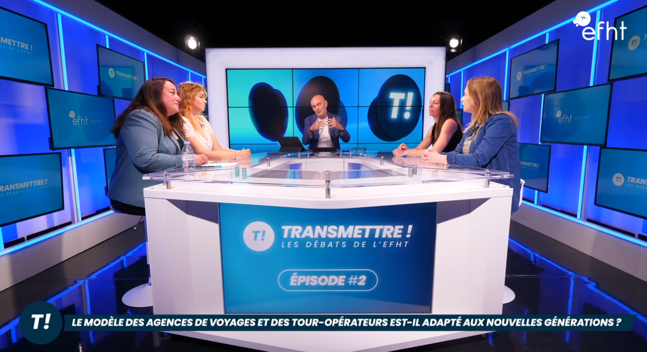 Plateau du débat Transmettre ! de l'EFHT avec Vanessa Loustau