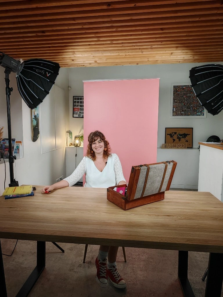 Portrait de Vanessa Loustau, fondatrice de La Capsule Créative